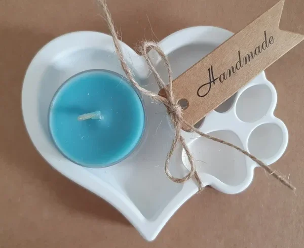 Teelichthalter Tierpfote