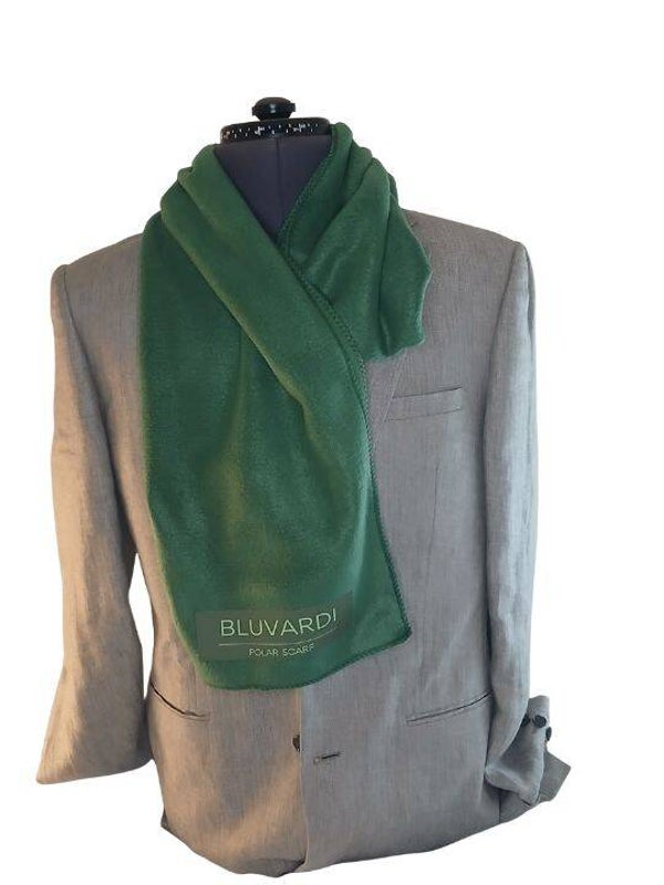 Fleece Wintersjaal Bluvardi - XXL - Groen