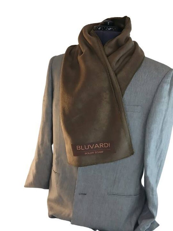 Fleece Wintersjaal Bluvardi - XXL - Taupe