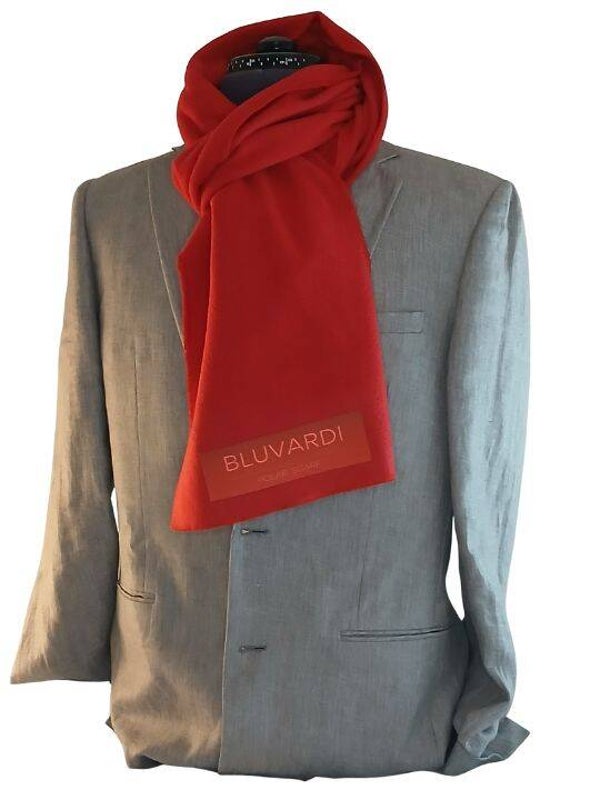 Fleece Wintersjaal Bluvardi - XXL - Rood