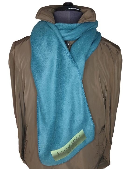 Fleece Wintersjaal Bluvardi - XXL - Aqua green