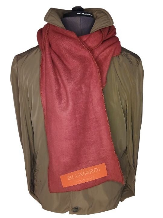Fleece Wintersjaal Bluvardi - XXL - Dark red