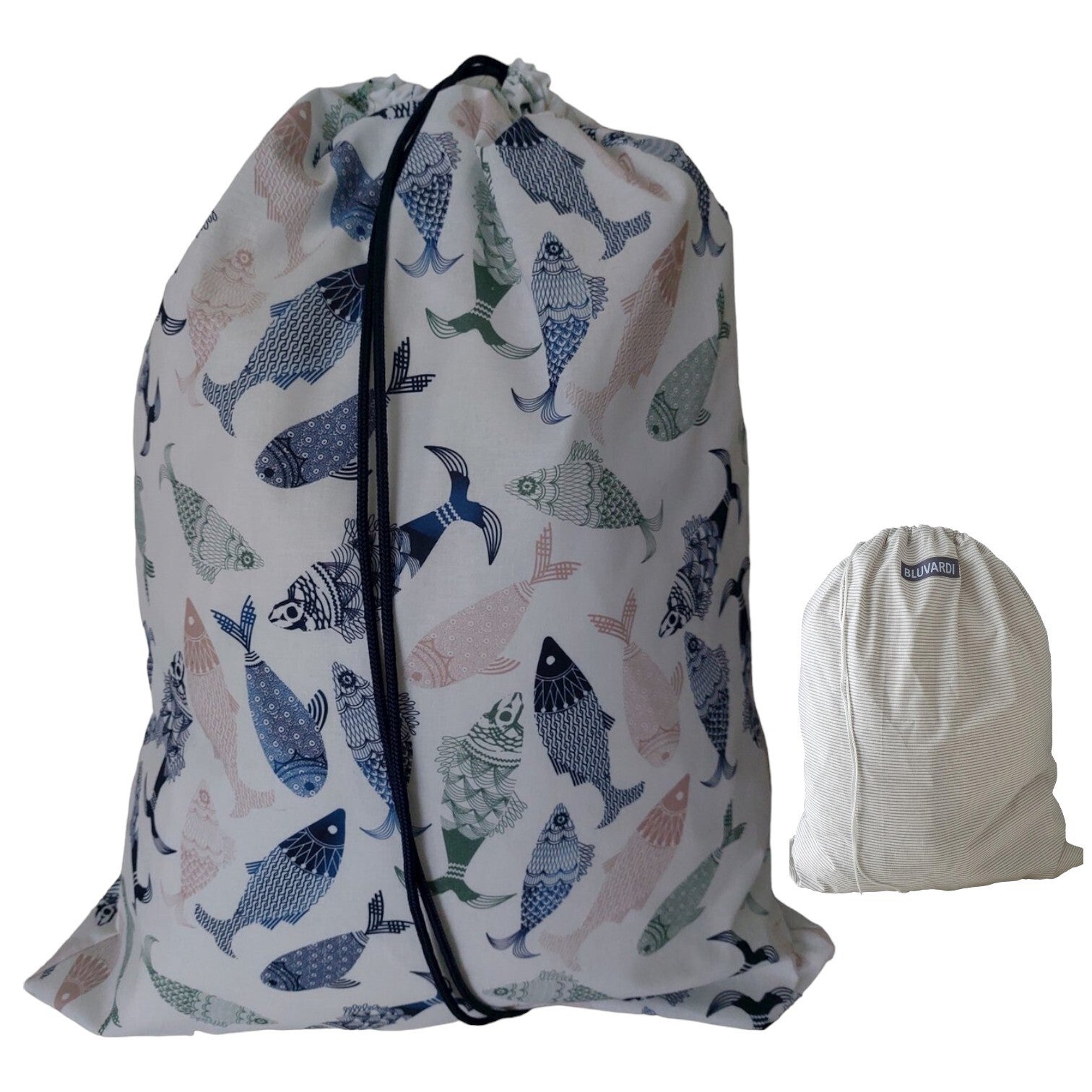 Bluvardi katoenen waszakken set van 2 stuks - porto -pijama