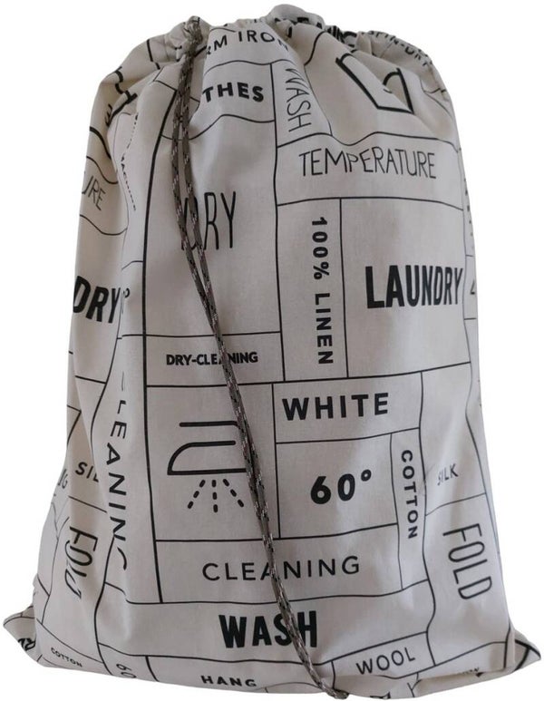 Bluvardi Katoenen waszak -Heavy Duty XXL- met trekkoord - Laundry