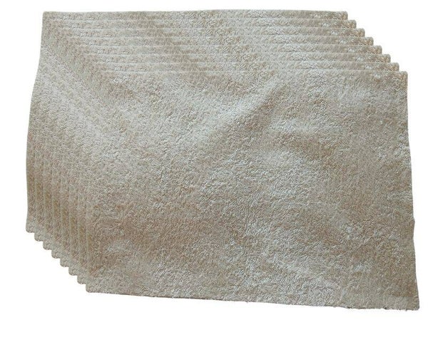 Schoonmaakdoek - katoenen doeken Bluvardi - XXL – Bruin – 8 stuks