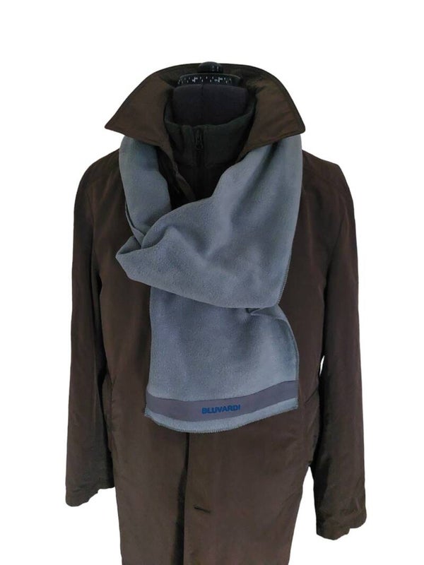 Fleece Wintersjaal Bluvardi -Grijs