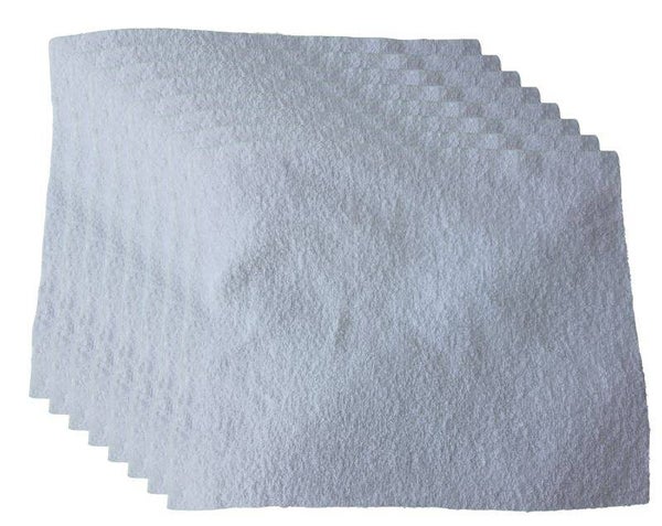 Schoonmaakdoek - katoenen doeken Bluvardi - XXL – Wit– 8 stuks