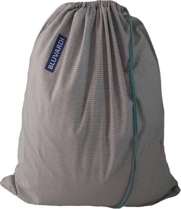 Bluvardi Katoenen waszak -XL - met trekkoord - plage aqua green