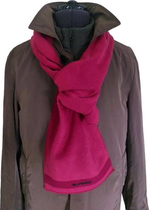 Bluvardi- Antipilling Fleece Sjaal - Red wine