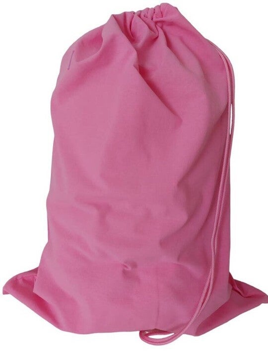 Bluvardi katoenen waszak -XXL- met trekkoord - pink