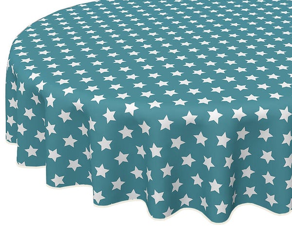 Tafelkleed - Stars - Cotton - rond 150 cm