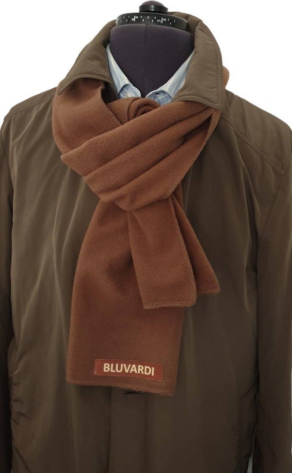Fleece Wintersjaal Bluvardi -Bruin