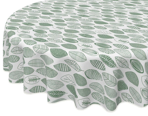Bluvardi Katoenen Tafelkleed - Ø150cm - Nature