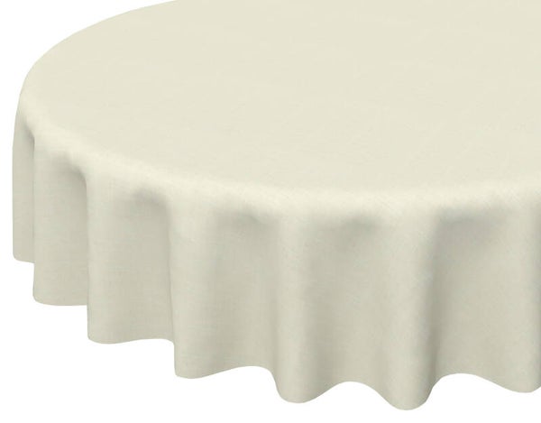 Bluvardi Katoenen Tafelkleed - rond - Ø150cm - Natural cotton