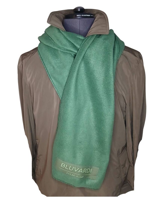 Fleece Wintersjaal Bluvardi - XXL - Dark green