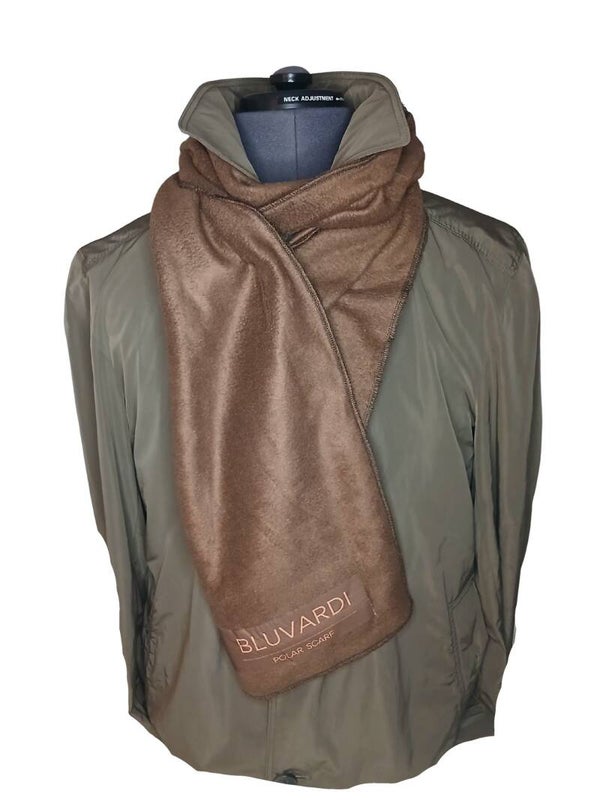 Fleece Wintersjaal Bluvardi - XXL - Brown