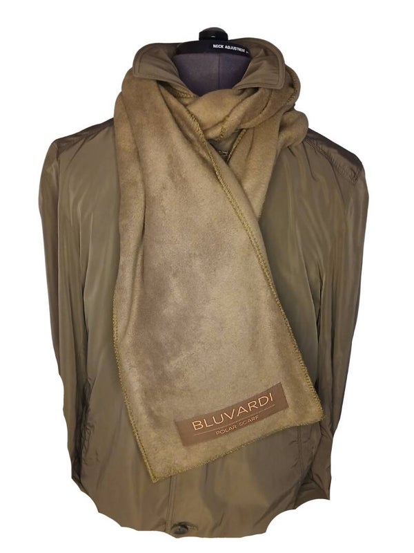 Fleece Wintersjaal Bluvardi - XXL - Camel