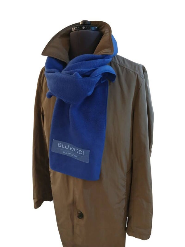 Fleece Wintersjaal Bluvardi - XXL - Jeans