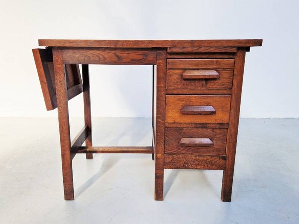 Vintage Fold-out Children's Desk, 1940s