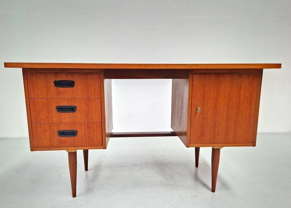 Vintage Teak Desk, 1960s