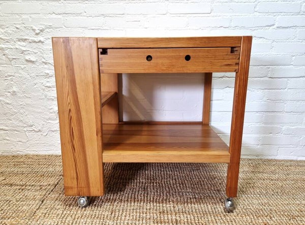 Vintage Pine Trolley, 1970s