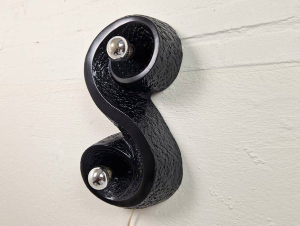 Space Age Ceramic Wall or Table Light, 1970s