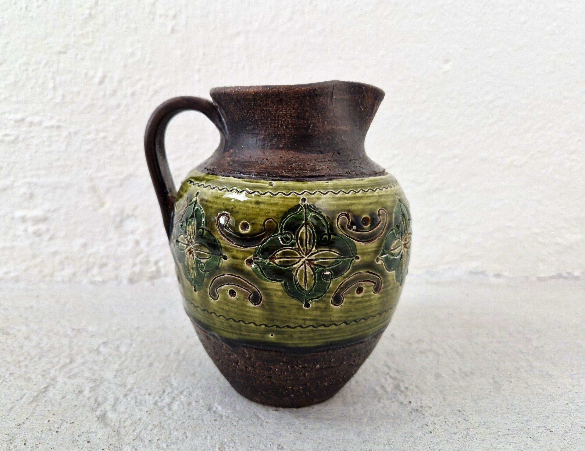 Bitossi 'Carta Fiorentina' Vase, Aldo Londi, 1960