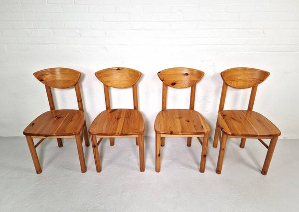 Set of 4 Daumiller Pine Dining Chairs