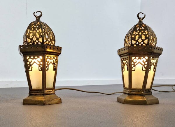 Set of vintage Moorish Lights | Brass | 1970s