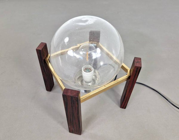 Zodiac Style Mid-Century Table Light | 1970s