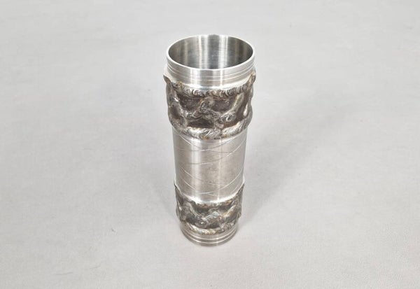 BMF Brutalist Vase | Steel | 1970s