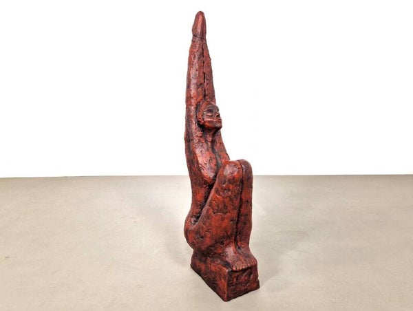 XL Ceramic Sculpture | Female Nude | 1970s