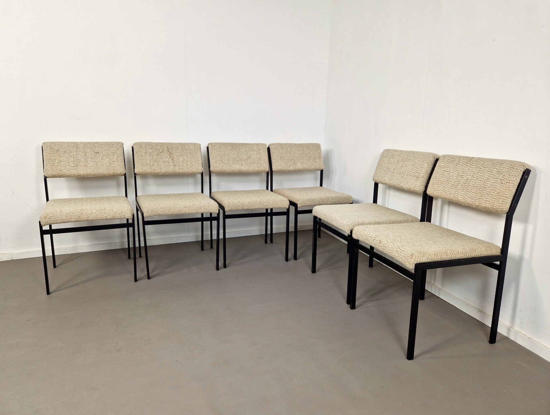 Cees Braakman for Pastoe | SM07 Chairs | Set of 6