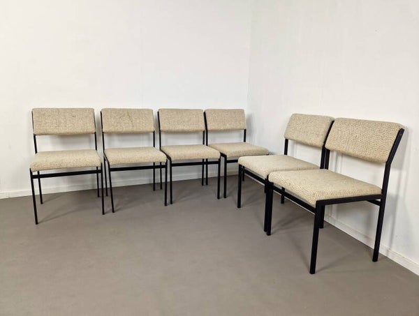 Cees Braakman for Pastoe | SM07 Chairs | Set of 6