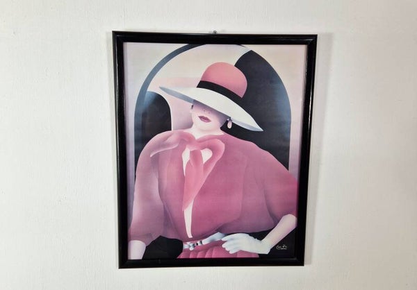 Carlos Rios | 1980s Framed Print
