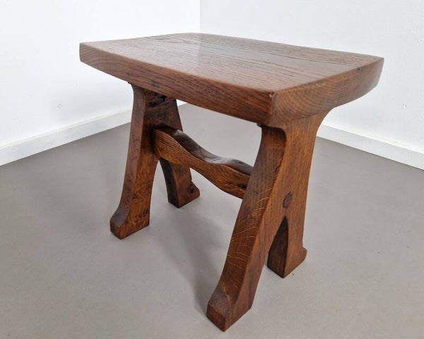 Oak Stool | France 1960s
