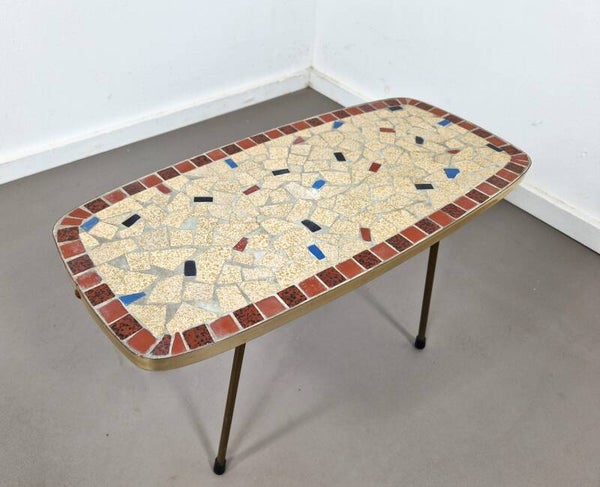 Mid-Century Mosaic Planter Table (4)