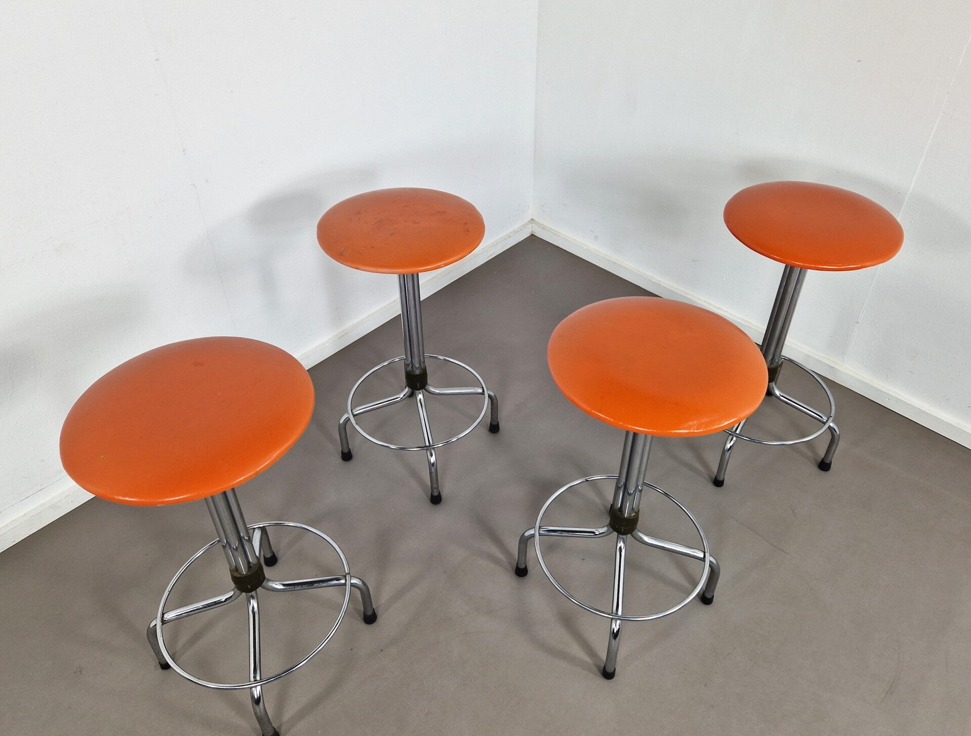 Brabantia Bar Stools | Set of 4 | 1970s