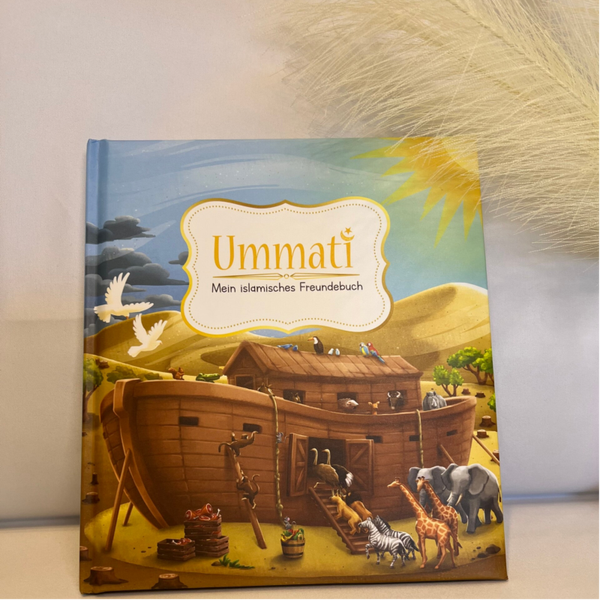 Mein islamisches Freundebuch, wattiertes Cover (Thema Nuh (a.s.)