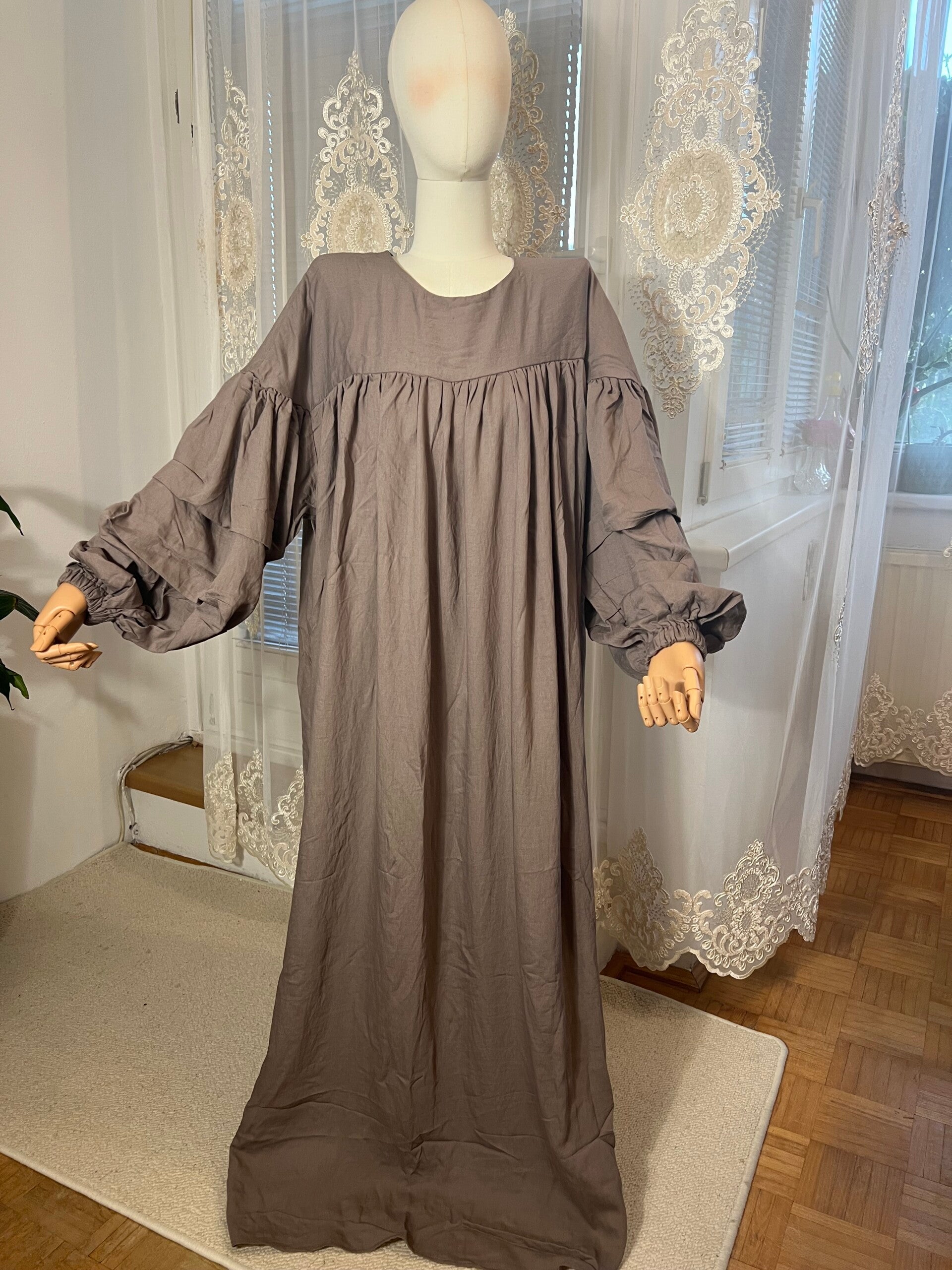 Ballonärmel Abaya – Summer Flow
