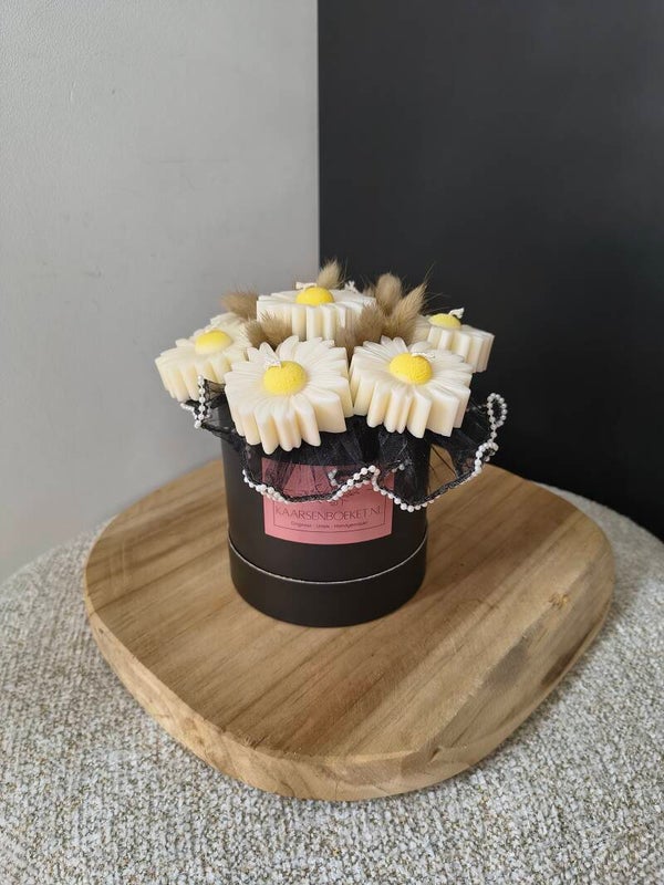 Madelief boeket Wit - Direct leverbaar