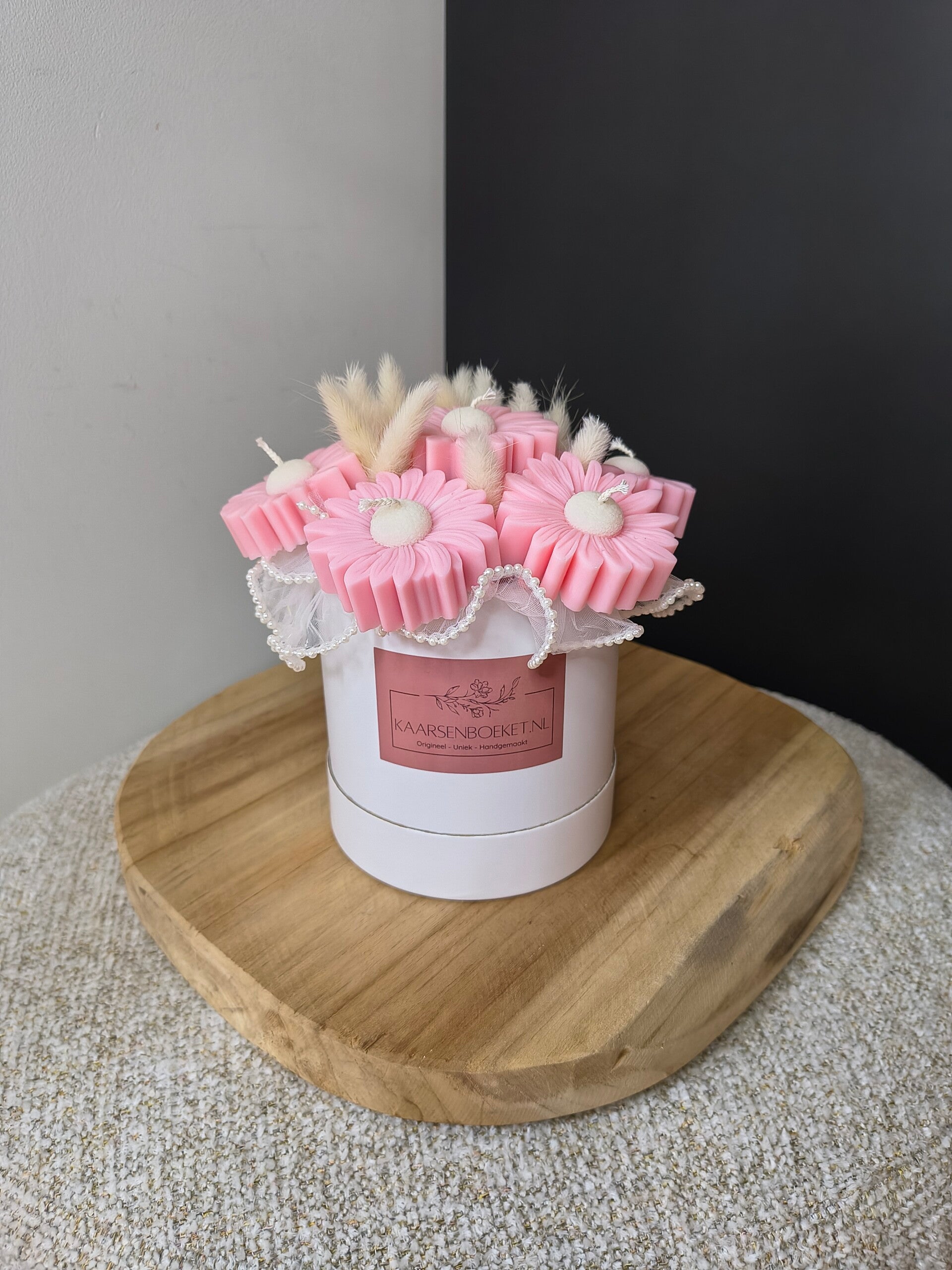 Madelief boeket Roze - Direct leverbaar