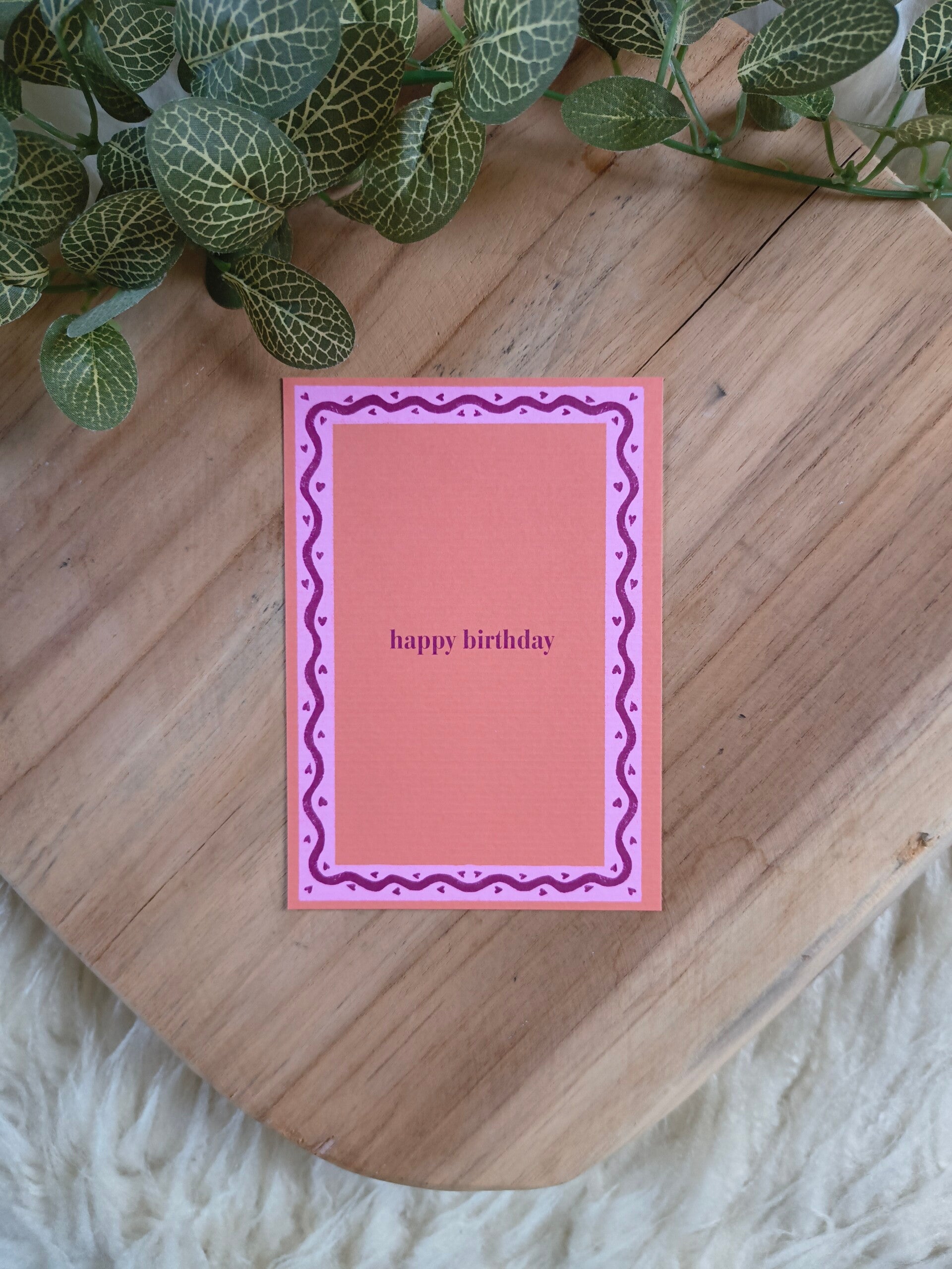 Wenskaart - Happy Birthday