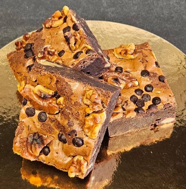 Brownie Walnoot-Chocolade