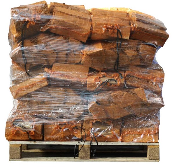 40 zakken droog essen brandhout à 22L 25cm