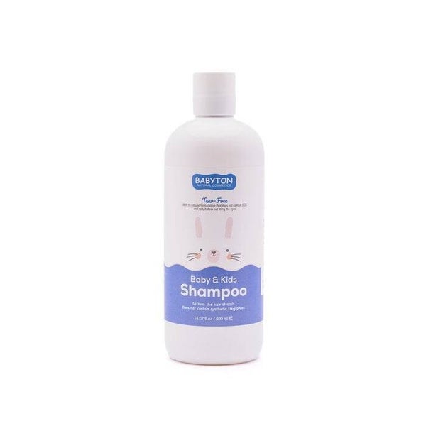 Babyton Natuurlijke Tranenvrije Shampoo voor Baby's en Kids 400ml