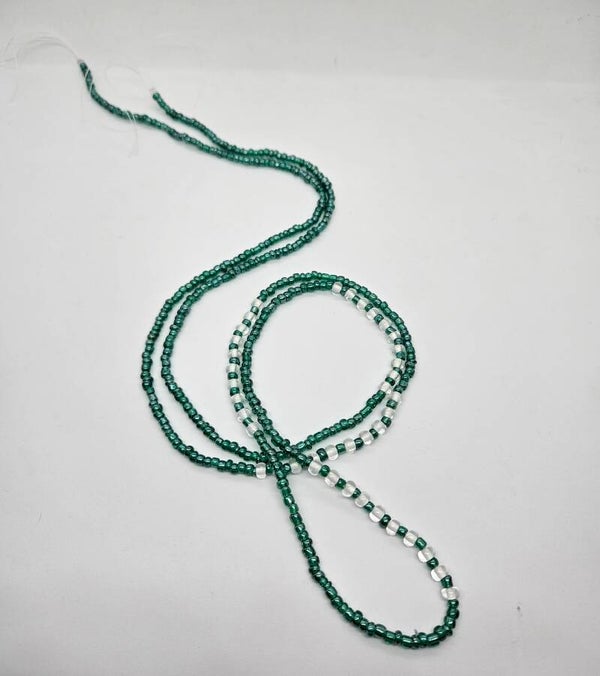 Aqua Glow Waist Beads
