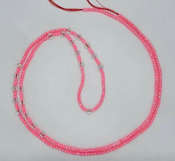 Pink Diamonds Waist Beads