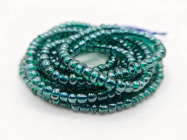 Aqua Velvet Waist Beads