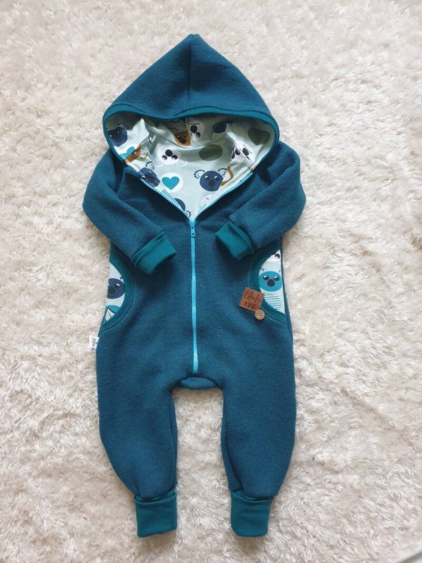 Wollwalk Overall  "Koala " , Gr.98-104
